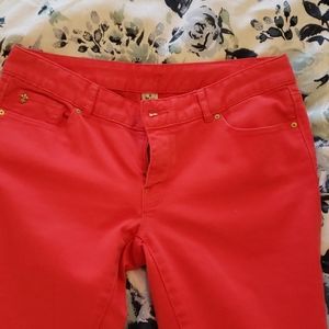 Cache skinny jeans, like new.